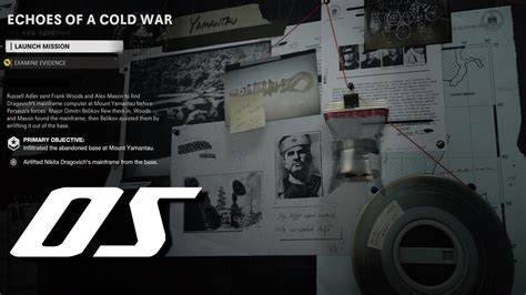 Echoes Of A Cold War Walkthrough