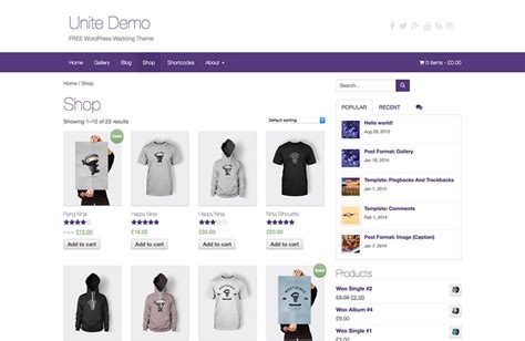 ecommerce template for wordpress free