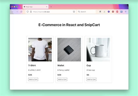 ecommerce website source code in react js