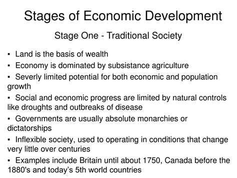 economic development examples in history