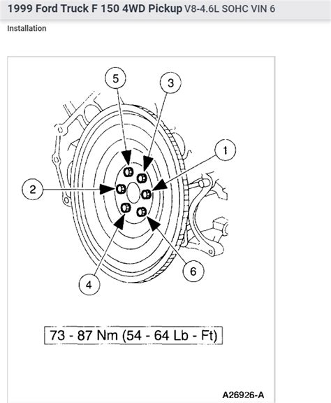 ecotec v6 flywheel bolt torque specs