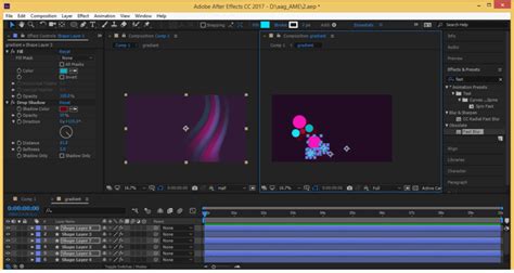 edit gradient fill after effects