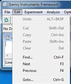 edit menu command