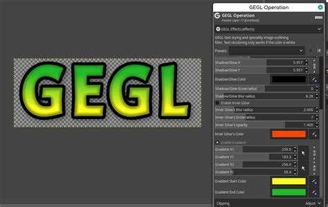 edit psd text in gimp