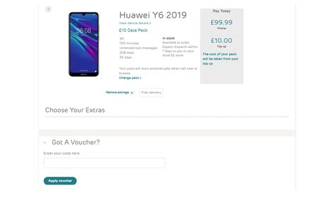 ee apple watch voucher code
