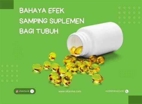 Ilustrasi efek samping suplemen palsu