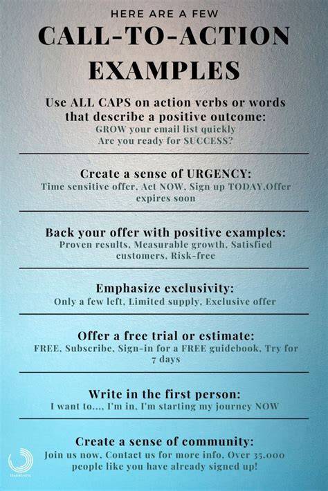 effective call to action job application