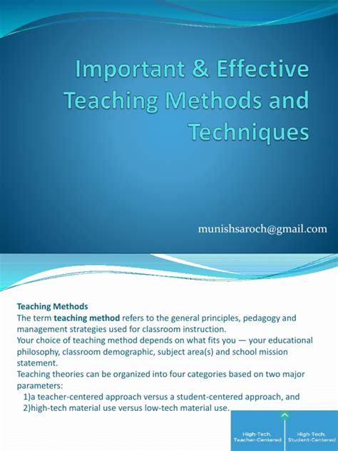 effective teaching methods pdf book