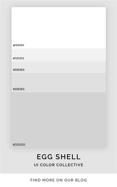 egg white color code