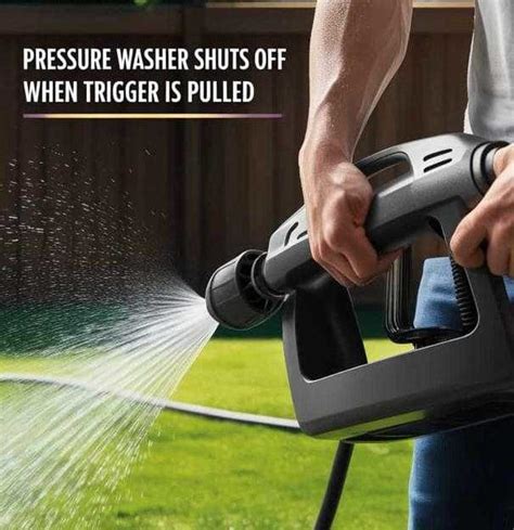electric pressure washer shuts off when trigger is pulled
