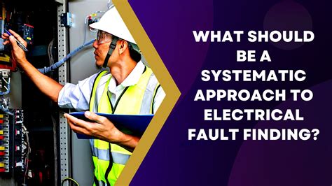 electrical fault finding methods