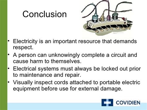 electrical safety conclusion