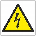 electrical safety symbols on packaging