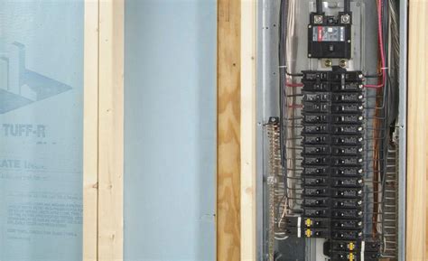 electrical service panel code requirements