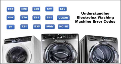 electrolux washing machine not starting no error code