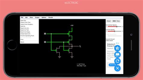 electronic simulation app for android