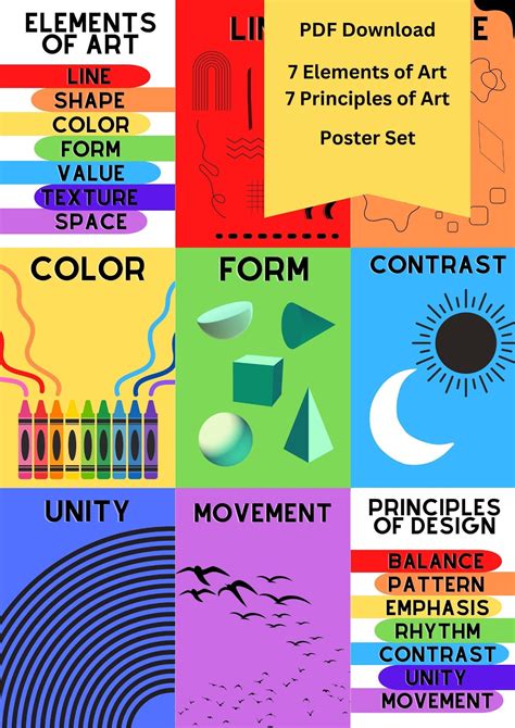 Elements Of Art Chart