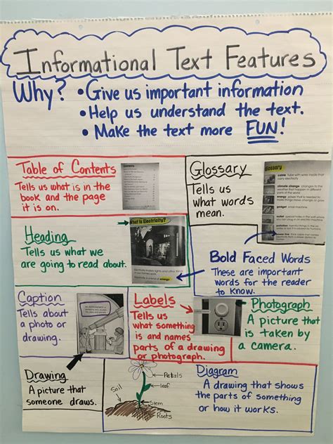 elements of informational text grade 3