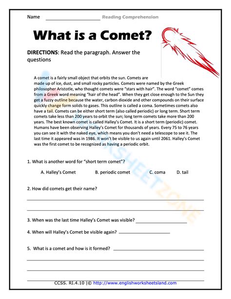 elements of informational text grade 3 worksheet