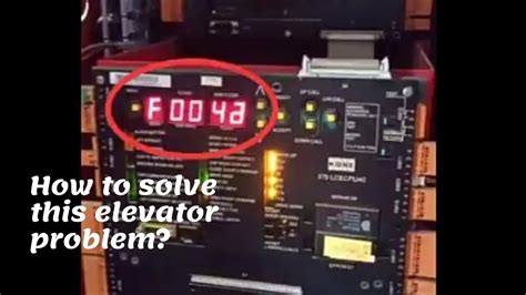 elevator error code 05
