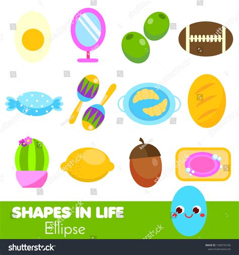 ellipse shape objects examples