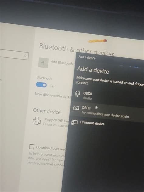 elm327 not connecting to bluetooth
