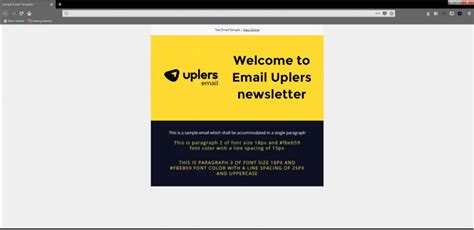 email format html code
