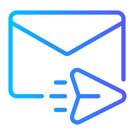 Email icon with send button