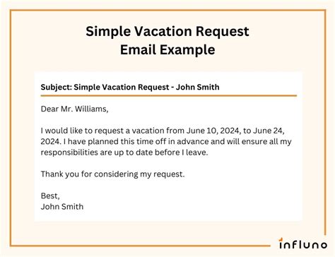 email sample for requesting leave