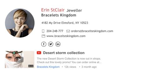 email signature examples personal