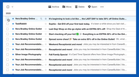 email spam inbox