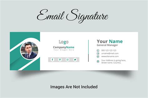 email template footer examples