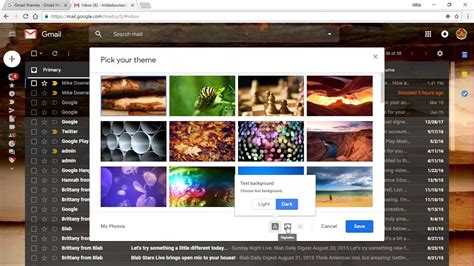 email themes for gmail