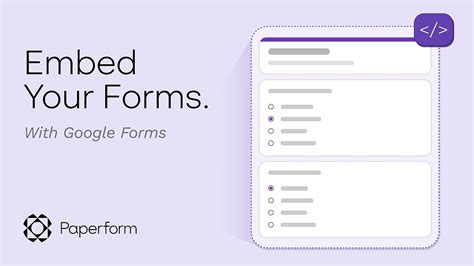 embed google form in facebook page