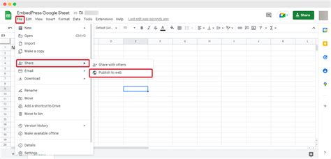 embed google sheet in wordpress