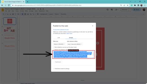 embed video code in google slides
