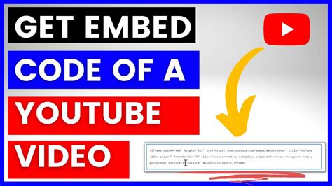 embed youtube code