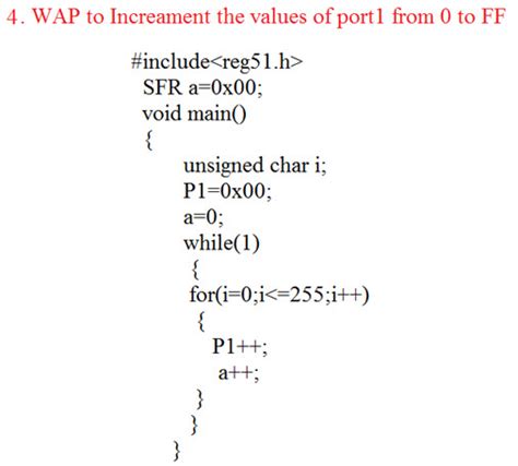 embedded c programming examples