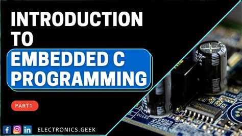 embedded c programming tutorial for beginners