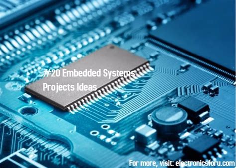 embedded systems project ideas