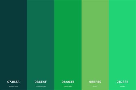 emerald green hex code generator