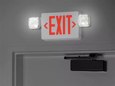 emergency exit light rules