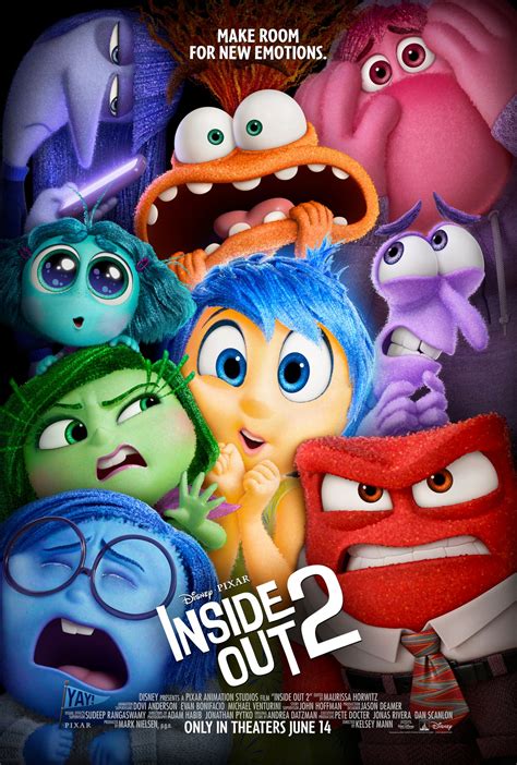 emotions in inside out 1 and 2