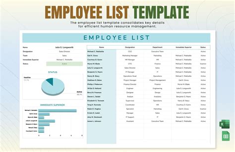 employee list format in excel free download