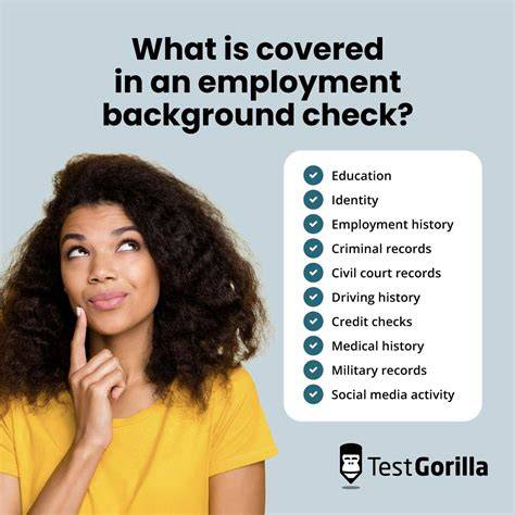employment background check
