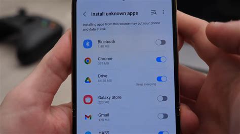 enable unknown apps android auto