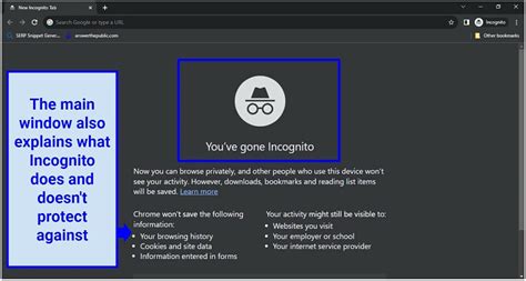 enabling incognito mode in chrome