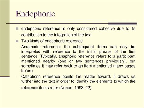 endophoric reference definition and examples
