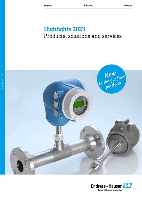 Endress Hauser Catalogue