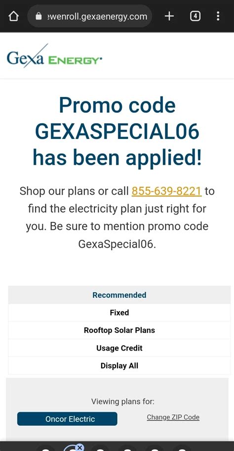 energy discount code